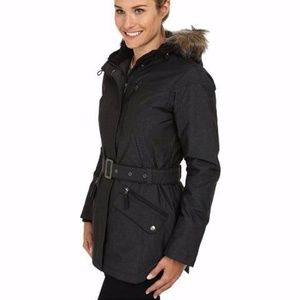 NWT COLUMBIA CARSON PASS II BLACK BELT JACKET FUR